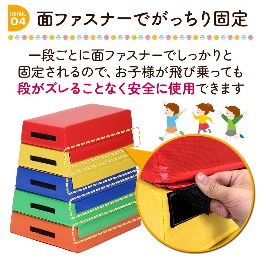 KaRaDa Style 跳び箱 ソフト 飛び箱 とび箱 ジョイント式 とびばこ