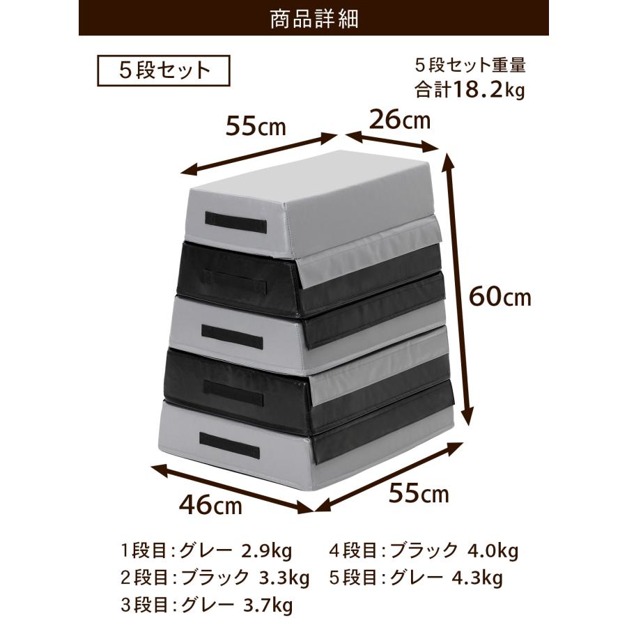 KaRaDa Style 跳び箱 ソフト 飛び箱 とび箱 ジョイント式 とびばこ