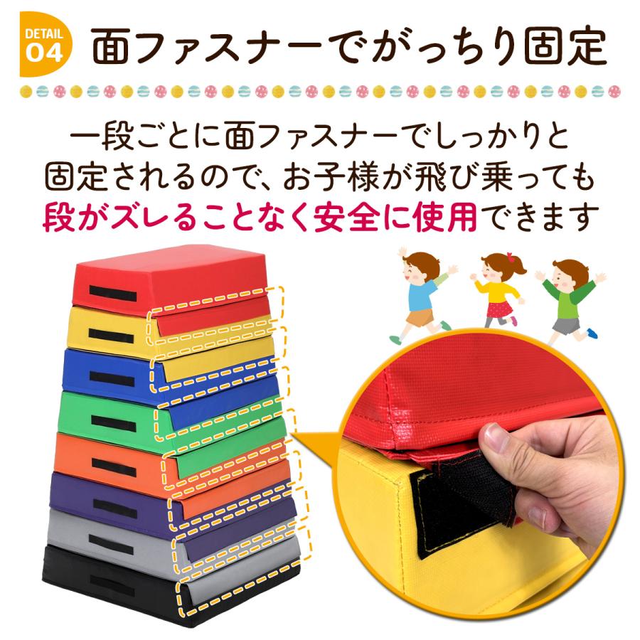 KaRaDa Style 跳び箱 ソフト 飛び箱 とび箱 ジョイント式 とびばこ