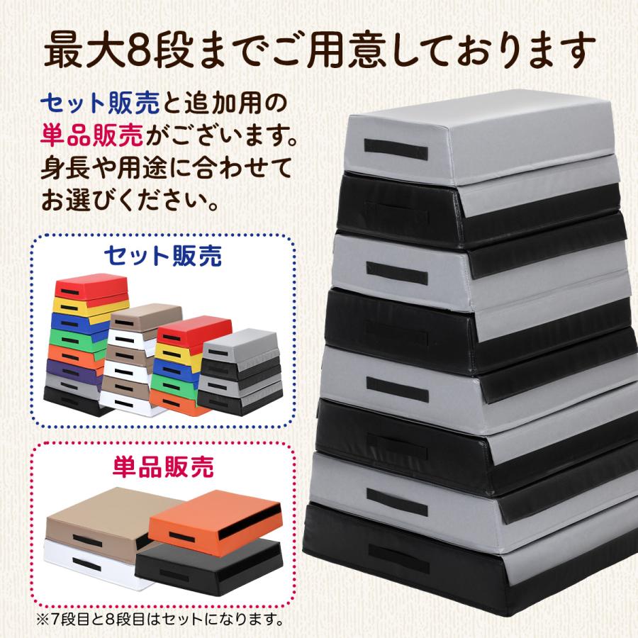 飛び箱　跳び箱　8段 跳び箱 8段 飛び箱 小学校 体育館 S-4063-4067（商品番号：ls-s-8141