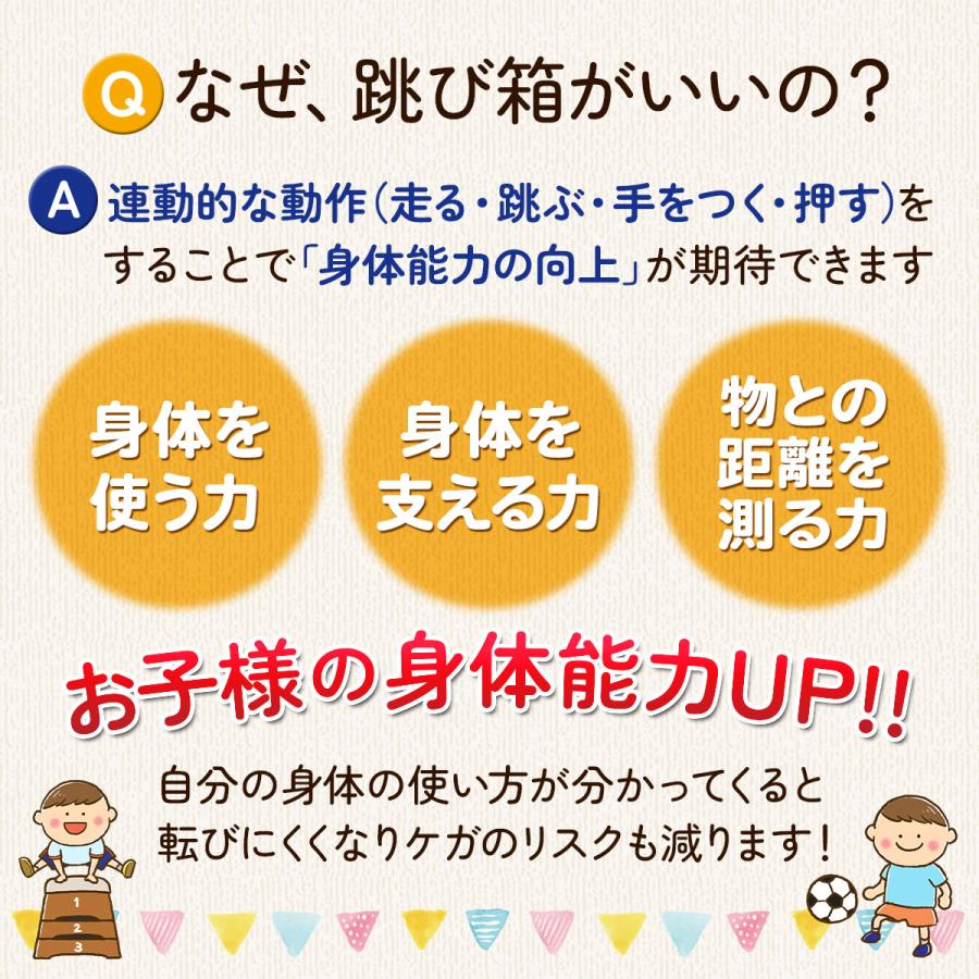 跳び箱 ソフト 飛び箱 とび箱 ジョイント式 とびばこ 子供 幼児 保育園 幼稚園 小学生 運動 自宅 子ども クリスマス 室内 家庭用 (8段セット/ブラックグレー)_2