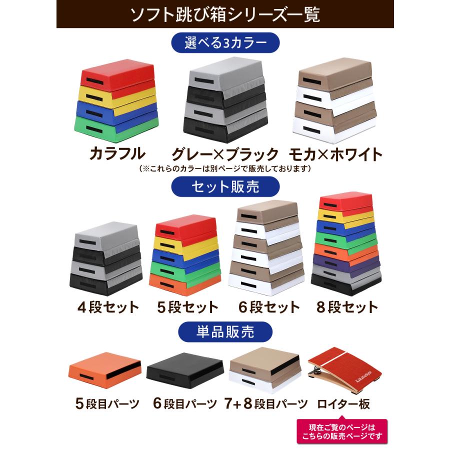 跳び箱 8段 ロイター板付き