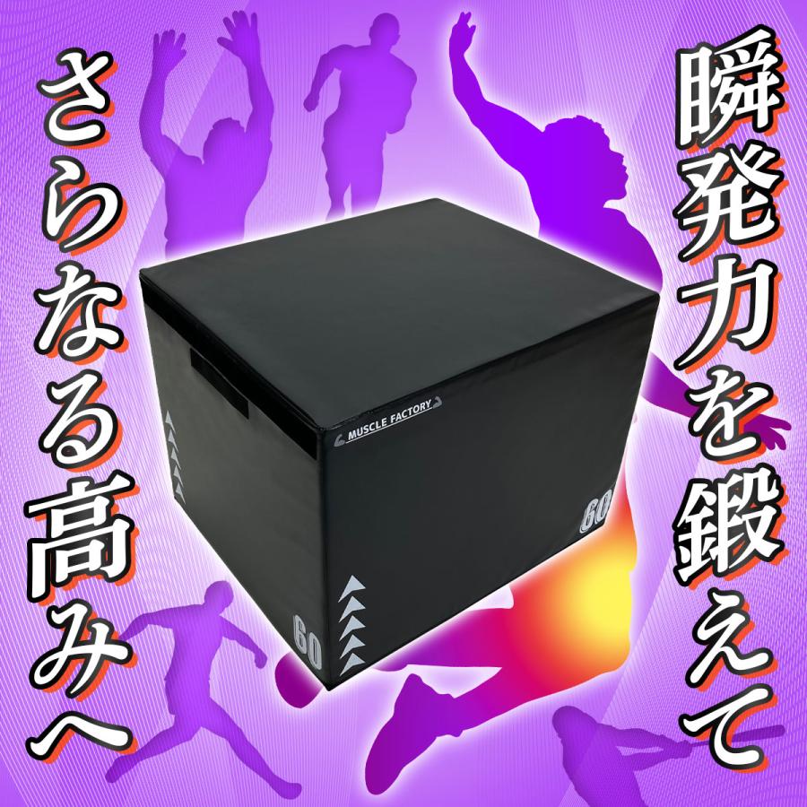 MUSCLE FACTORY 【型落ち】 ジョイント式 プライオボックス ソフト