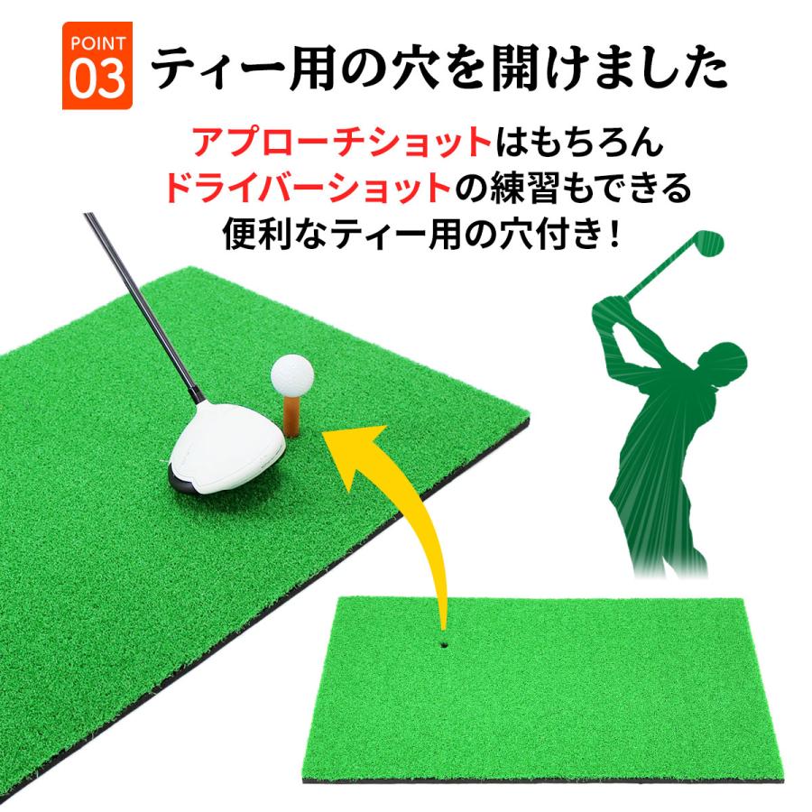 Golf Style 【訳あり】 ゴルフ 練習 マット スイング SBR 50×75cm