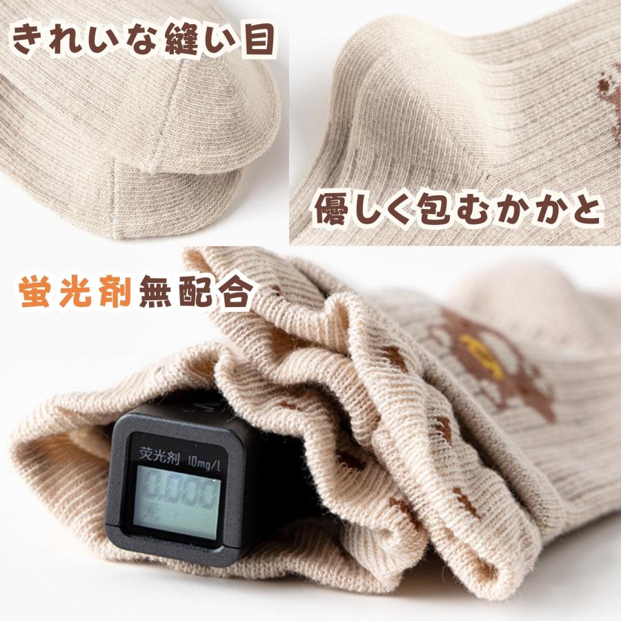 靴下 キッズ セット 子供 おしゃれ 11〜13cm 13〜15cm 16〜18cm 5足 熊