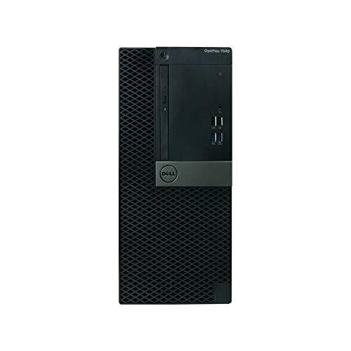 公式店舗 Dell OptiPlex 7040-T、Core i 7-6700 3.4 GHz、16 GB RAM、1 TBソリッドステートドライブ、DVD、Windows 10 Pro 64ビット、 (リニューアル)