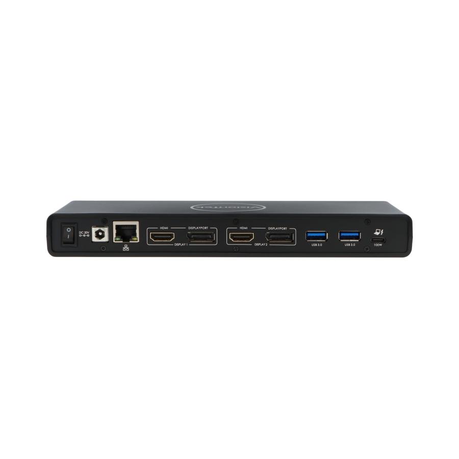 クーポン商品 VisionTek VT 4510デュアルディスプレイ4 K USB 3.0&USB-Cドッキングステーション、100 W給電 (901484)