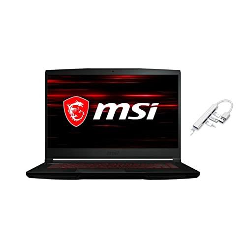 爆熱 MSI GF 63 15.6FHD Premium Gaming Laptop|インテル6コアi 5-10500 H|32 GB RAM|1 TB SSD|NVIDIA GeForce GTX 1650 Max-Q|バックライトキーボード|Windows