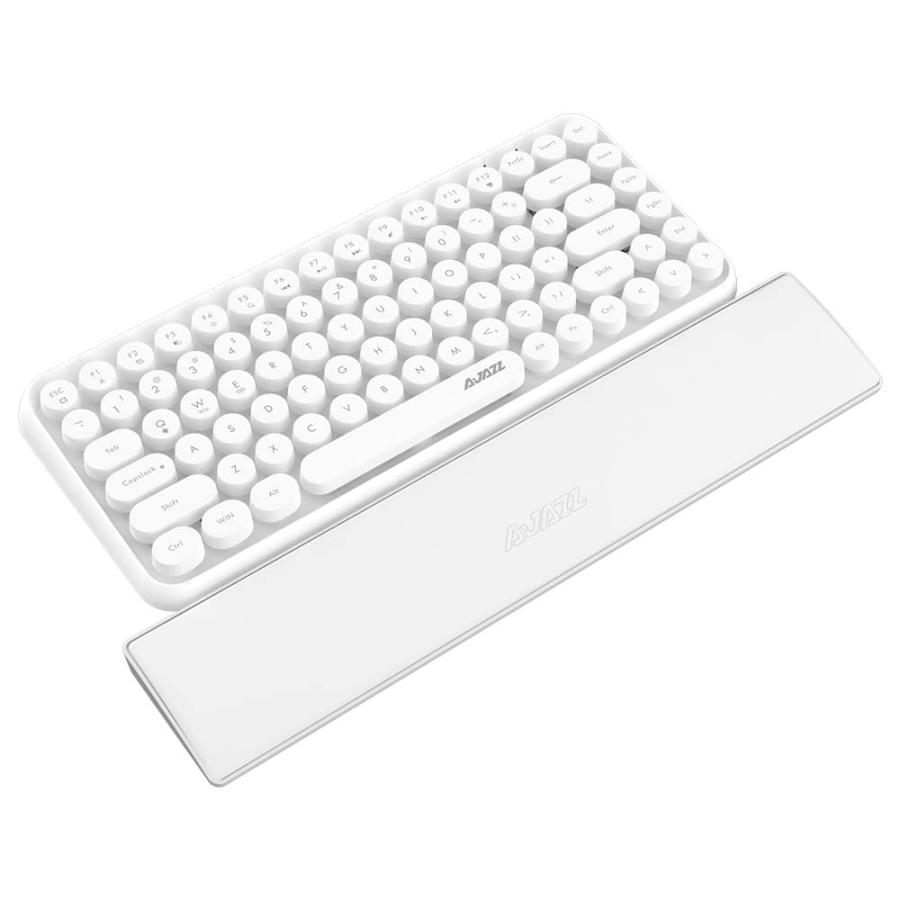 308 I Wireless Bluetooth Keyboard with PU Leather Keyboard Wrist Rest