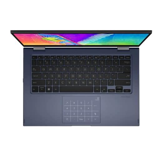 通販限定モデル ASUS 2022 VivoBook Go 14 Flip Thin and Light 2-in-1 Touch Laptop、Intel Celeron N4500プロセッサ、4GB RAM、64GB eMMCフラッシュメモリ、Intel HD Gra