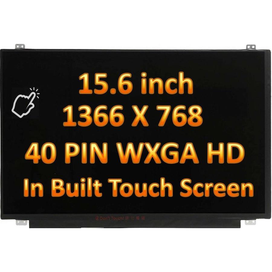 非対面買い物 EM EMAJOR TECH LLC HP 15 db1002ds 7XF72UA Touch 15.6Touch+Digitizer WXGA HD 1366 x 768 LED LCDディスプレイの新しい画面交換