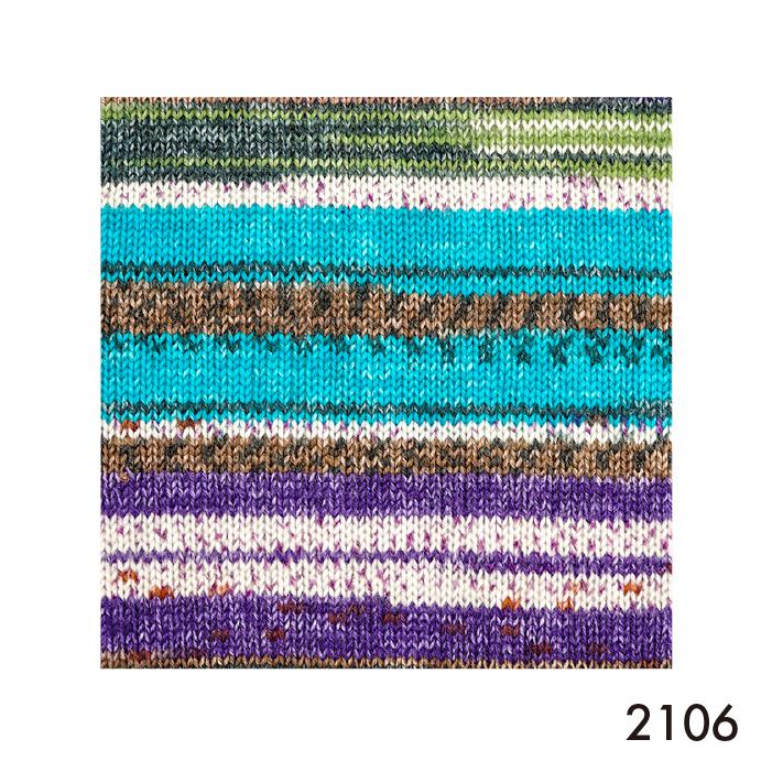 ode商品 Opal 毛糸 Hundertwasser 2106 フンデルトヴァッサー / ソックヤーン