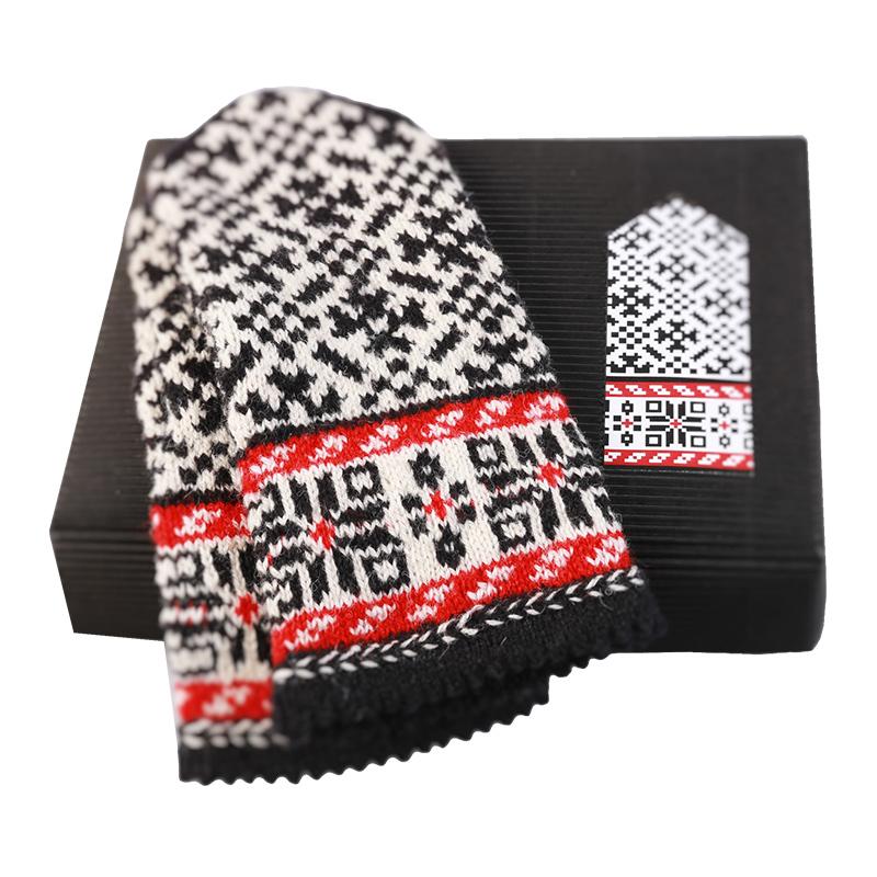 Hobbywool ラトビア ミトン キット “Latvian Gray” 11 ホビーウール