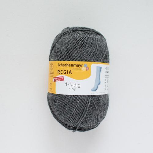 REGIA Uni（レギア ユニ）4ply 100g 00044 / ミドルグレー ☆4本撚り 