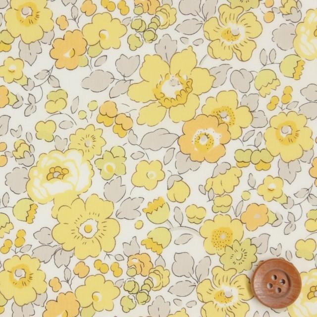 LIBERTY. リバティプリント タナローン（Betsy ベッツィ）イエロー  