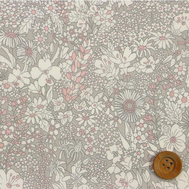 mokua様　パトリックゴードン　グレー LIBERTY.（リバティ） リバティプリント タナローン『Patrick Gordon