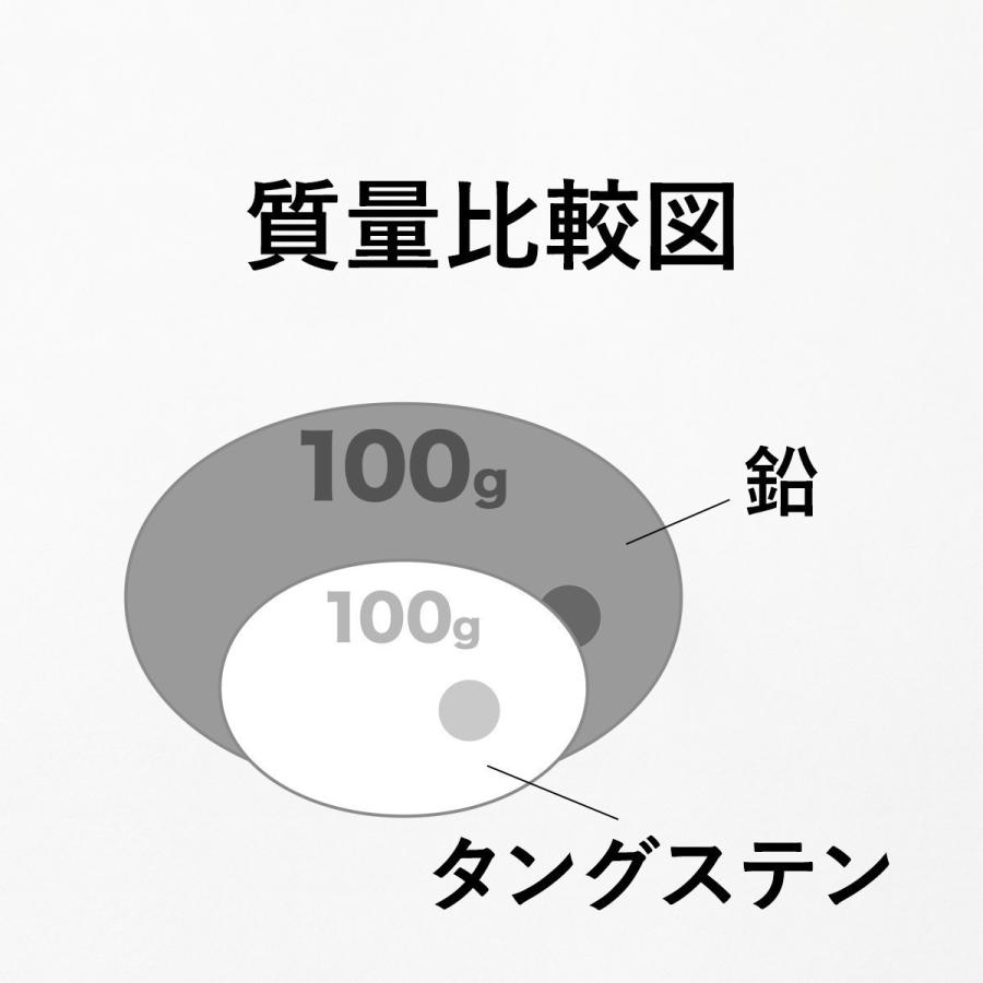 タイラバ タングステンヘッド 300g オレンジ1個　送料無料 高品質純度97.5％ 保護チューブ付 シンカー オモリ 鯛ラバ  誘導式 タイラバヘッド｜syumi-fis｜07