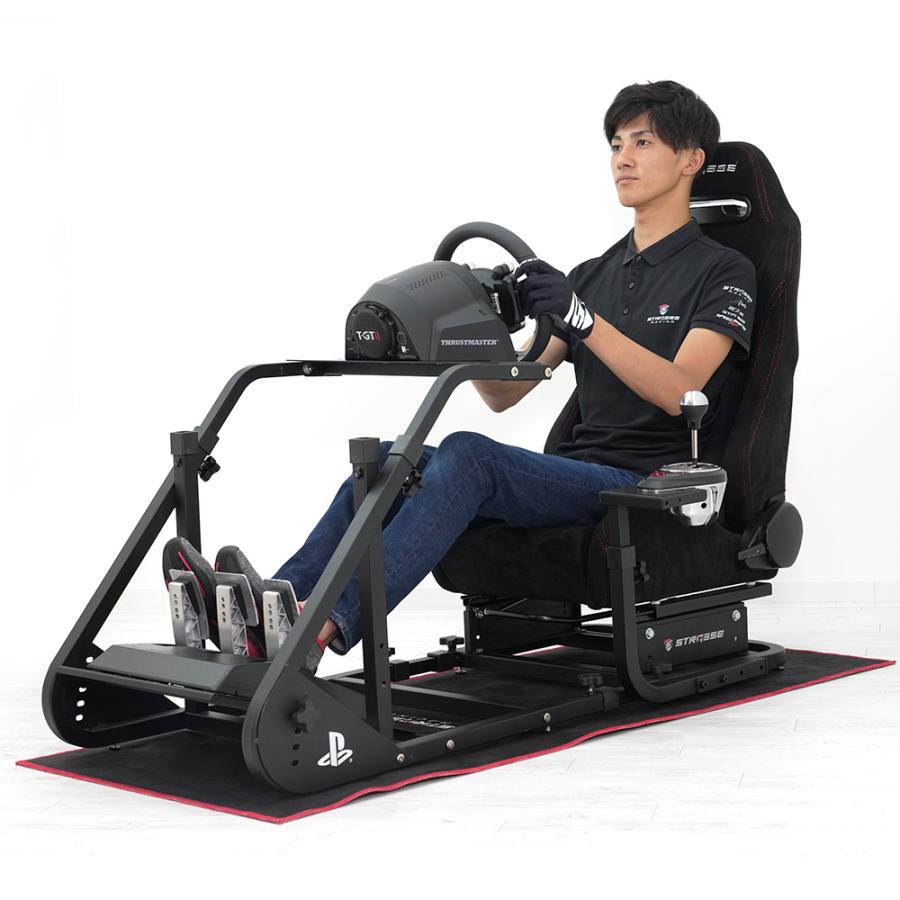 STRASSE RCZ01 ハンコン コクピット シート付き ハンコンスタンド