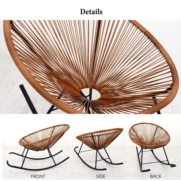 ☆大人気☆屋外 ソファチェア クッション ガーデンチェア ロッキングチェア ロッキングチェア 屋外 屋内 クッション付き ゆりかご ソファ