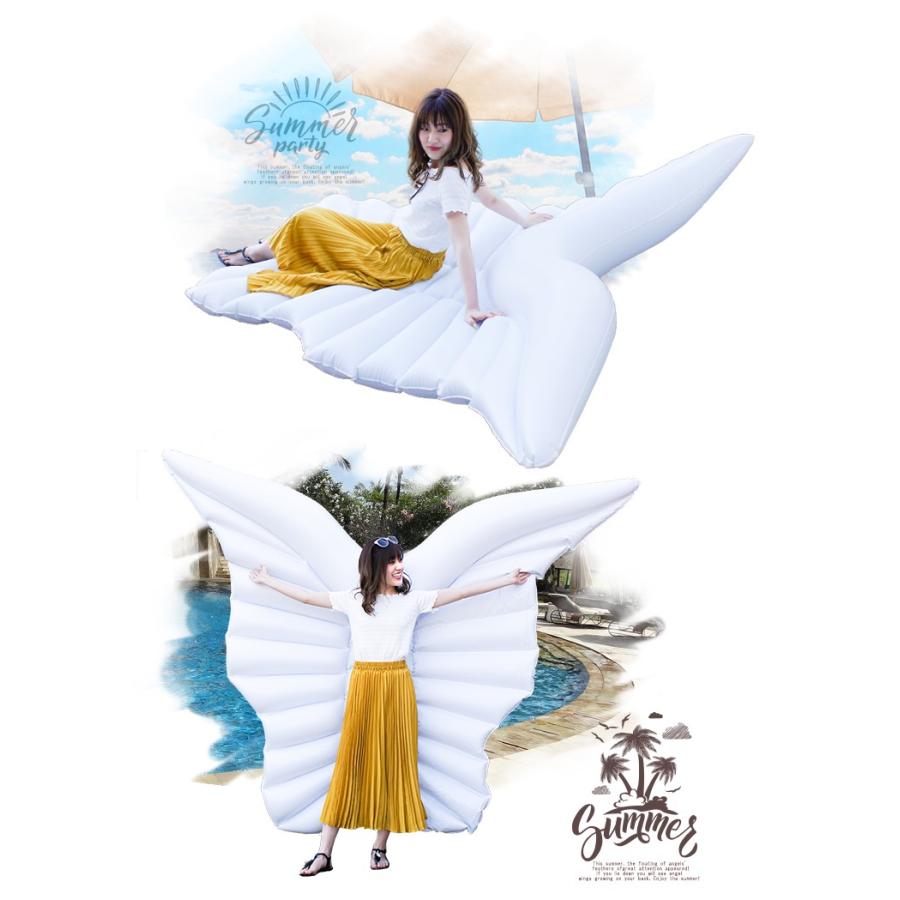 浮き輪 バタフライフロート ウイングフロート 蝶 羽 羽根 翼 天使 エンジェル フェザー あすつく Float Btfly シュミコレ 通販 Yahoo ショッピング