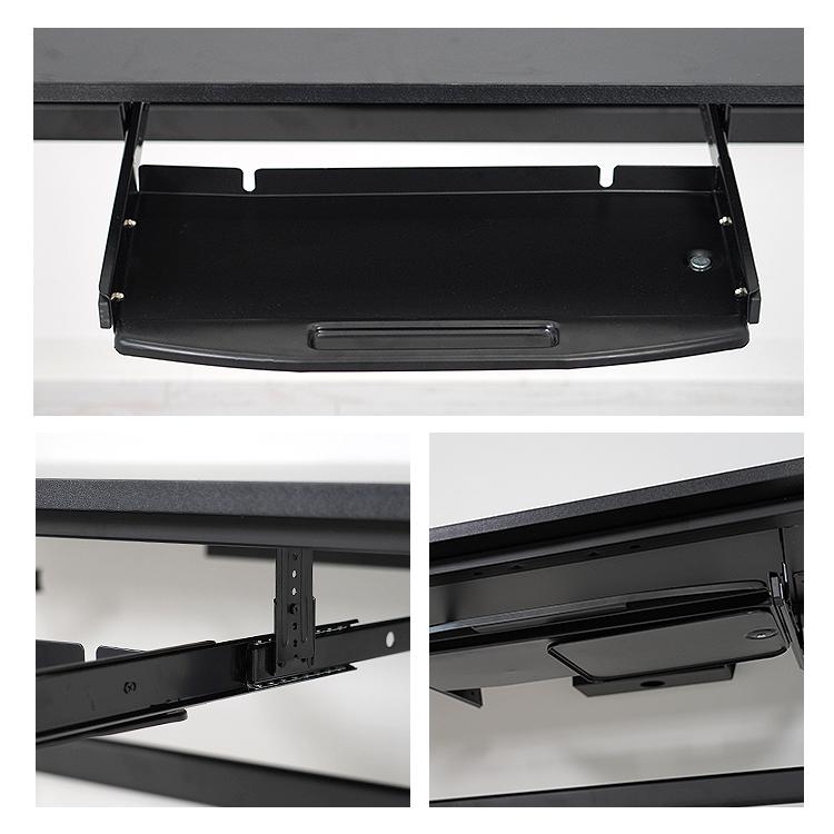 STRASSE GAMING LAB キーボードスライダー マウス台付き キーボードレール デスク領域を邪魔しない ストラッセ |  | 05