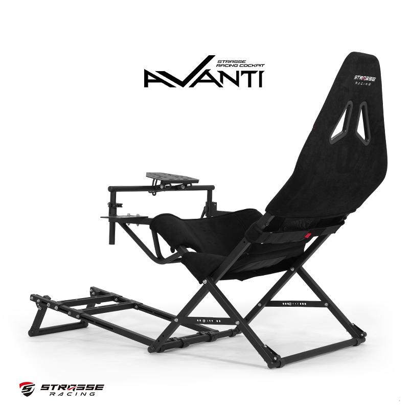 STRASSE AVANTI レーシングコックピット　本体 STRASSE AVANTI 折り畳み式コックピット レーシングコックピット