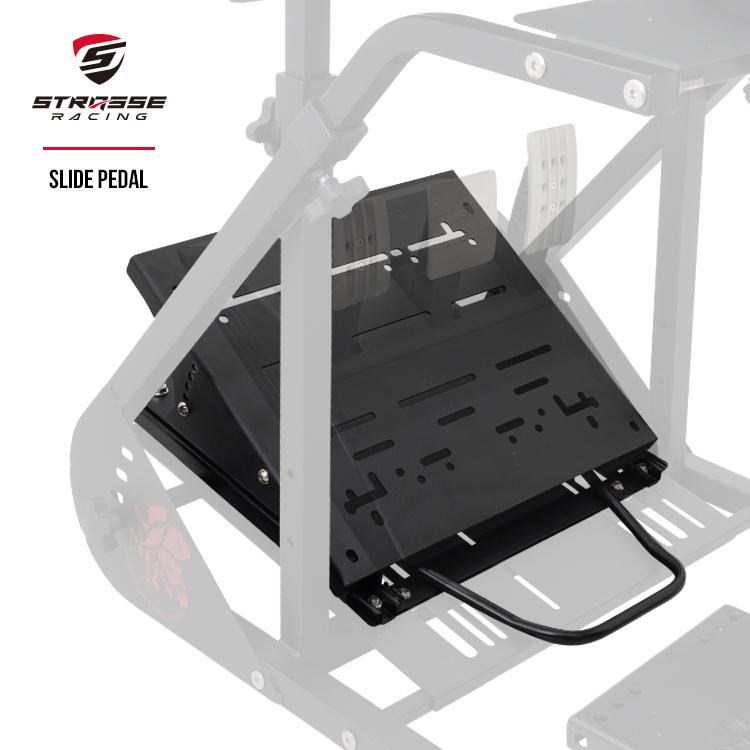 STRASSE RCZ01用スライドペダル 可動式 スライドレール[ハンコン