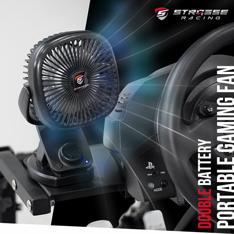 STRASSE 卓上扇風機 クリップ型 USB扇風機 コードレス扇風機 [ファン