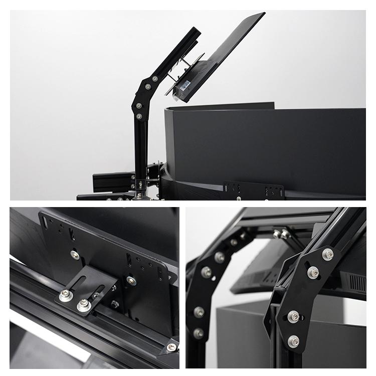 【引き取り限定】ハンコン用モニターフレーム 32インチモニター付 引き取り限定】ハンコン用モニターフレーム 32インチモニター付