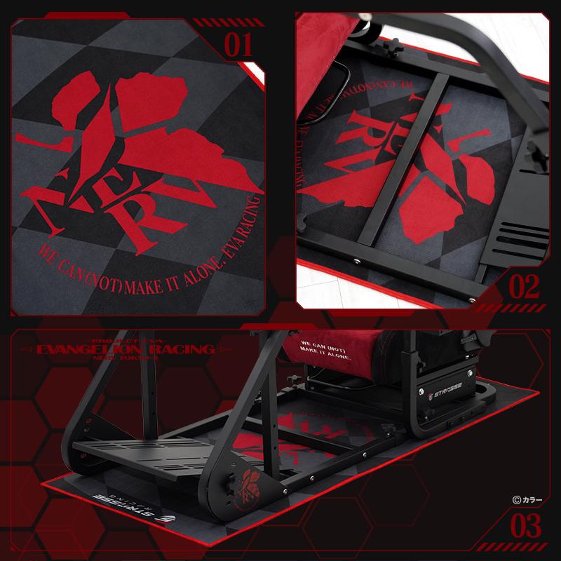 STRASSE フロアマット TYPE EVA RACING エヴァンゲリオン エヴァ STRASSE フロアマット TYPE EVA RACING エヴァンゲリオン エヴァ