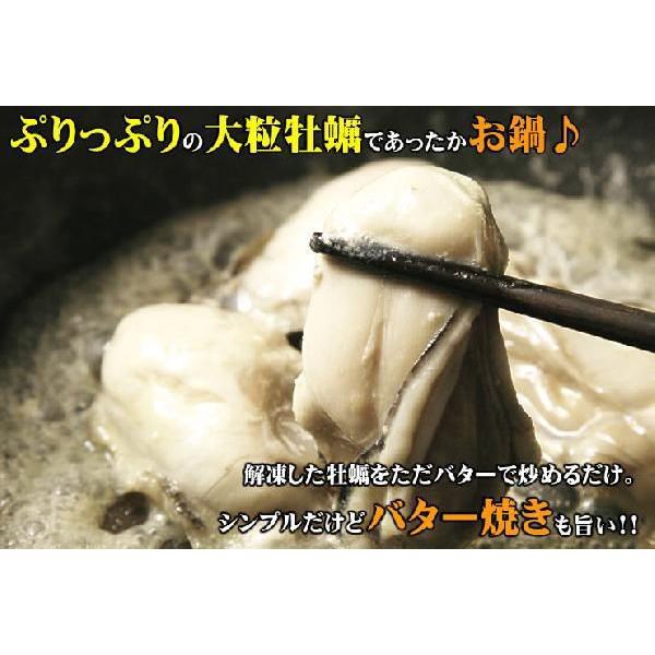 カキ 牡蠣 かき 広島牡蠣 冷凍  2kgセット 2Lサイズ 1kg×2パック入 送料無料　お徳用 ギフト｜syun-sakana｜03