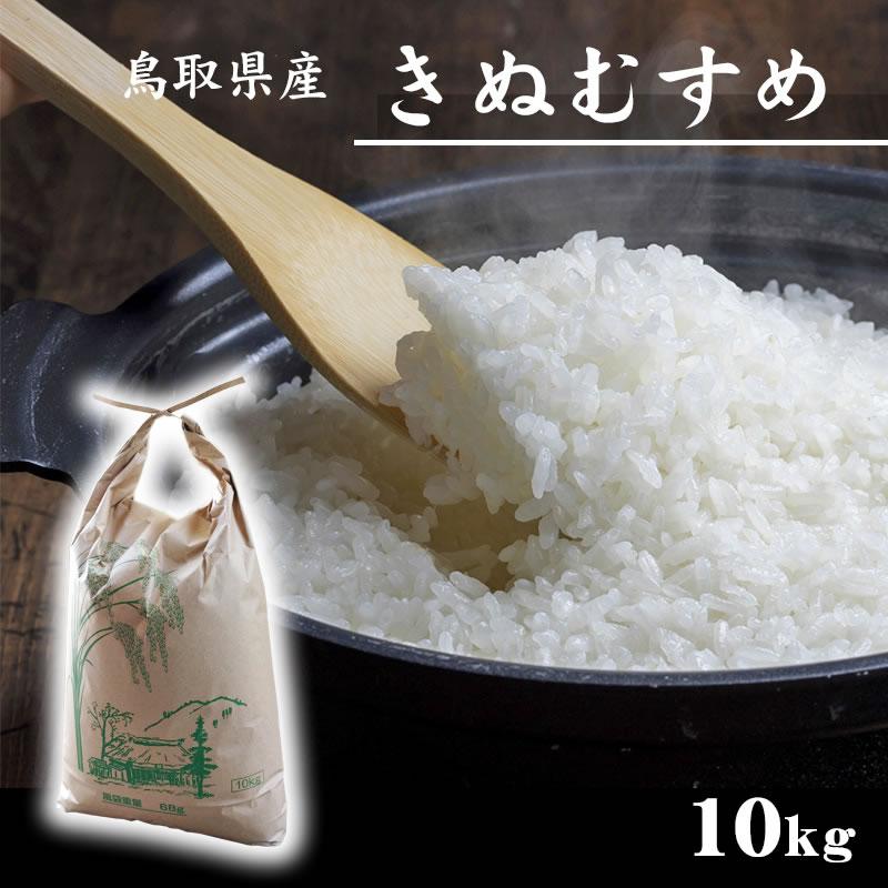 鳥取県産 きぬむすめ 令和6年産 お米 10キロ