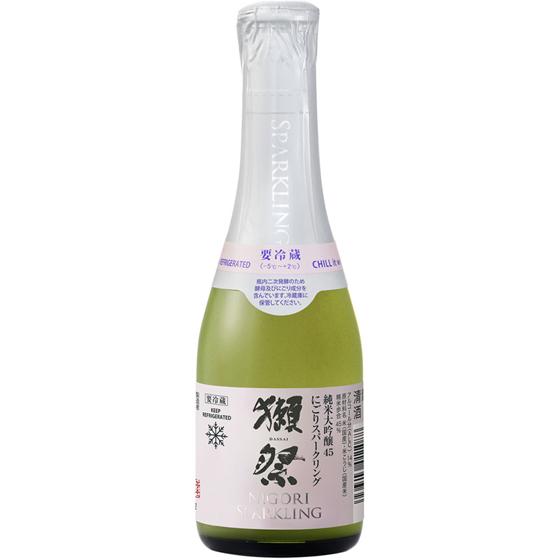 獺祭 日本酒 ざんまいセット 純米大吟醸23 39 45 スパークリング45 180ml×4本と貴人グラス 2脚 本州のみ送料無料 山口県 旭酒造 クール便 Gift｜syurakushop｜05