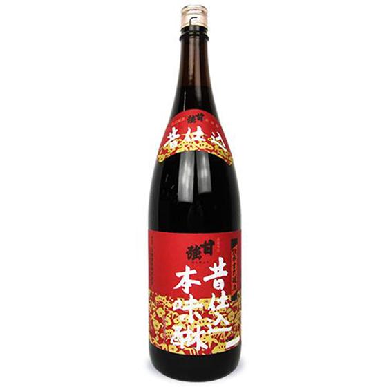 ギフト プレゼント みりん 甘強 昔仕込 本味醂 瓶 1800ml 愛知県 甘強
