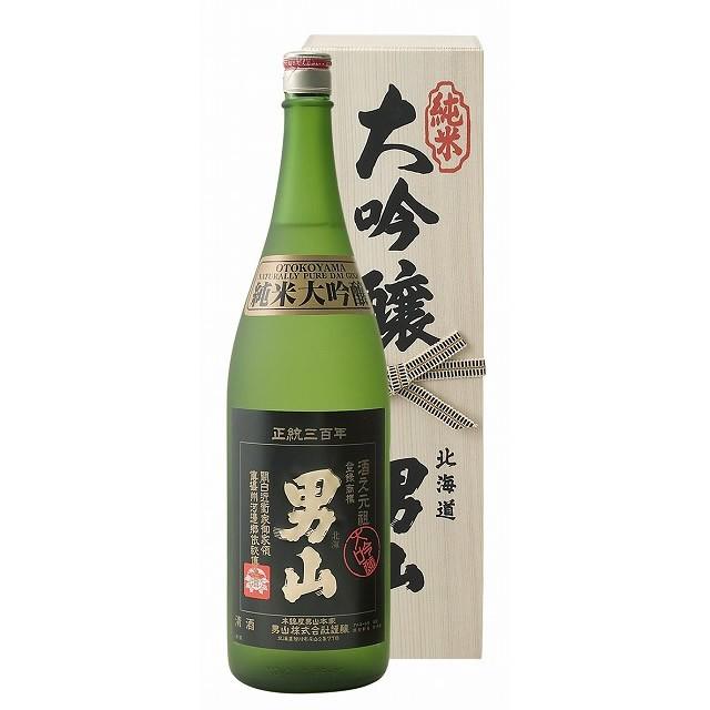 ギフト プレゼント 日本酒男山 純米大吟醸 1800ml 北海道 男山酒造 