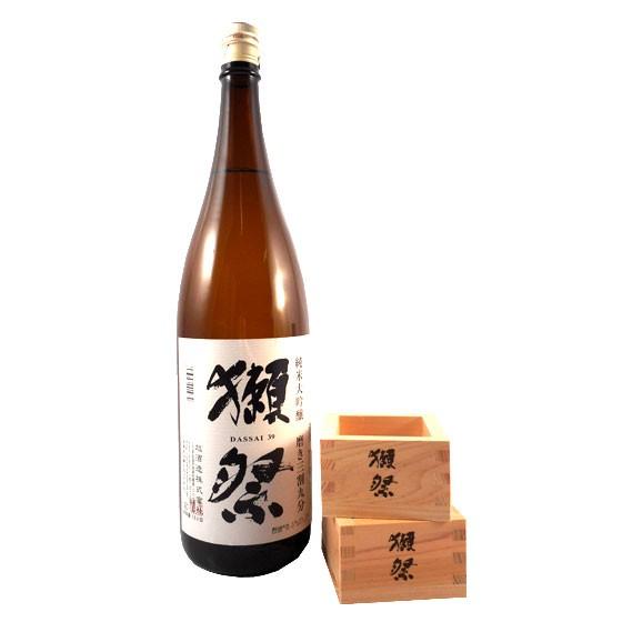 父の日 プレゼント 獺祭 日本酒 純米大吟醸 39 1800ml 木枡2個セット山口県 旭酒造｜syurakushop