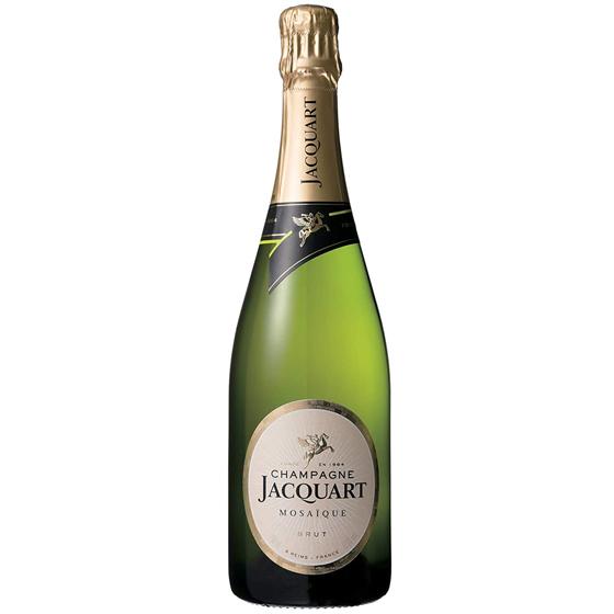 ギフト プレゼント ワイン ジャカール モザイク ブリュット 白 発泡 750ml 6本 フランス シャンパーニュ シャンパン スパークリングワイン 送料無料の画像