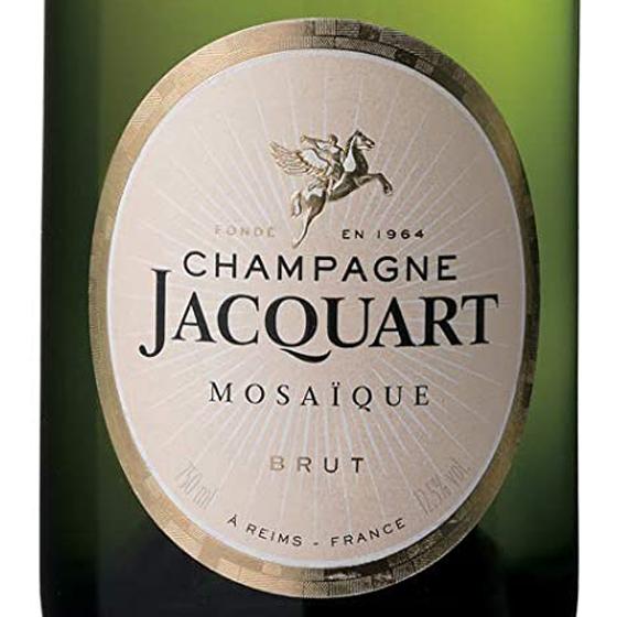 ギフト プレゼント ワイン ジャカール モザイク ブリュット 白 発泡 750ml 6本 フランス シャンパーニュ シャンパン スパークリングワイン 送料無料の画像