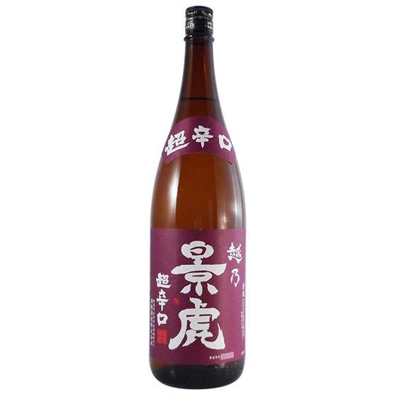 ギフト プレゼント 日本酒 越乃景虎 超辛口 無糖 1800ml 新潟県 諸橋