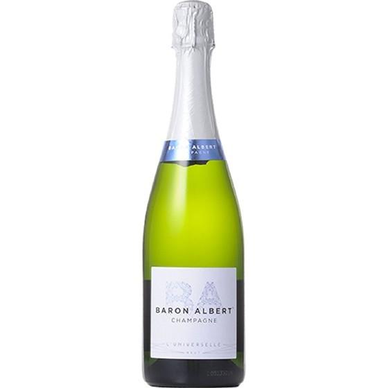 ギフト プレゼント シャンパーニュ・バロン・アルベール リュニヴェルセル 白 750ml 12本セット フランス シャンパーニュ シャンパン