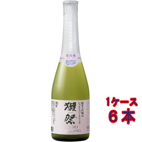 獺祭 発泡スパークリング45 720ml 6本 セット 獺祭 だっさい 純米大吟醸45 にごりスパークリング 発泡 360ml 6本