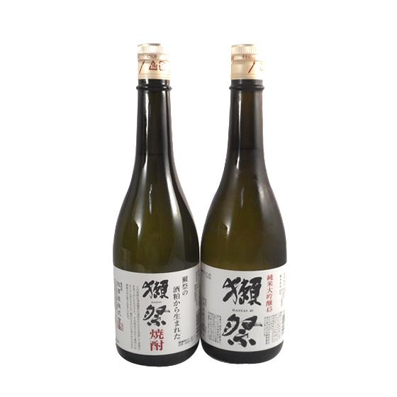 獺祭 ギフト プレゼント 焼酎 720ml ＆ 純米大吟醸45 720ml ボックス
