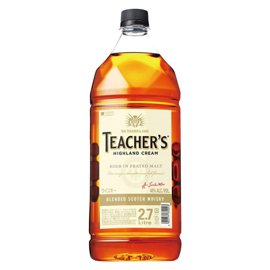 ティーチャーズ ハイランドクリーム 2700mlペットボトル : 酒類ドット