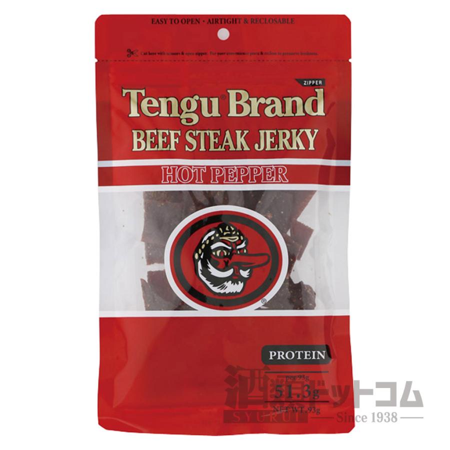 ビーフステーキ ジャーキー(ホットフレーバー) 93g : 酒類ドットコム Yahoo!店 - 通販 - Yahoo!ショッピング