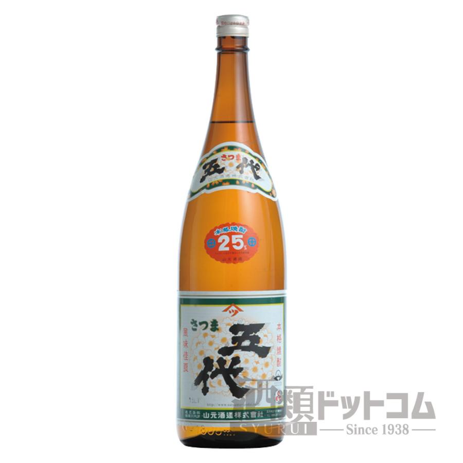 さつま五代 1800ml : 酒類ドットコム Yahoo!店 - 通販 - Yahoo