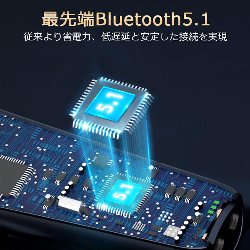 Bluetooth イヤホン ワイヤレスイヤホン ENCデュアルマイク Hi-Fi高音質 IPX7防水 自動ペアリング CVC8.0ノイズキャンセリング&AAC対応(A1JYK2LYHe)｜syuseisya｜07