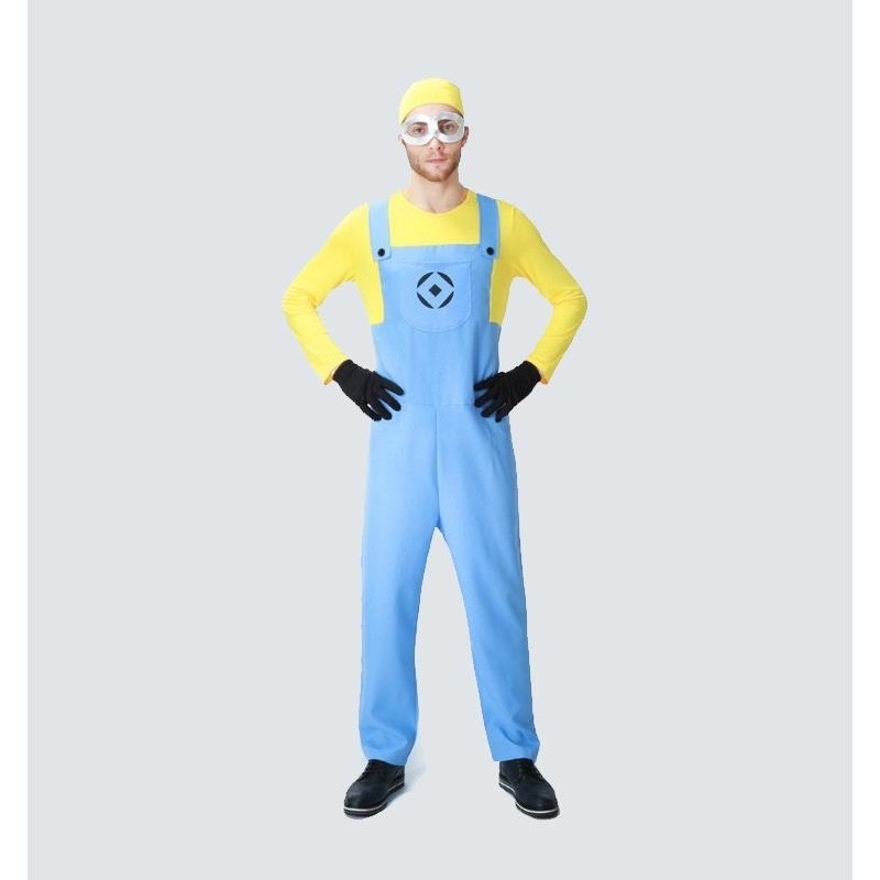 ミニオン コスチューム ミニオンズ 3点セット ハロウィン衣装 囚人服 男性 メンズ キャラクター コスプレ 脱獄囚 イベント 仮装パーティー 学園祭 文化祭 Ws38 衆誠社 通販 Yahoo ショッピング