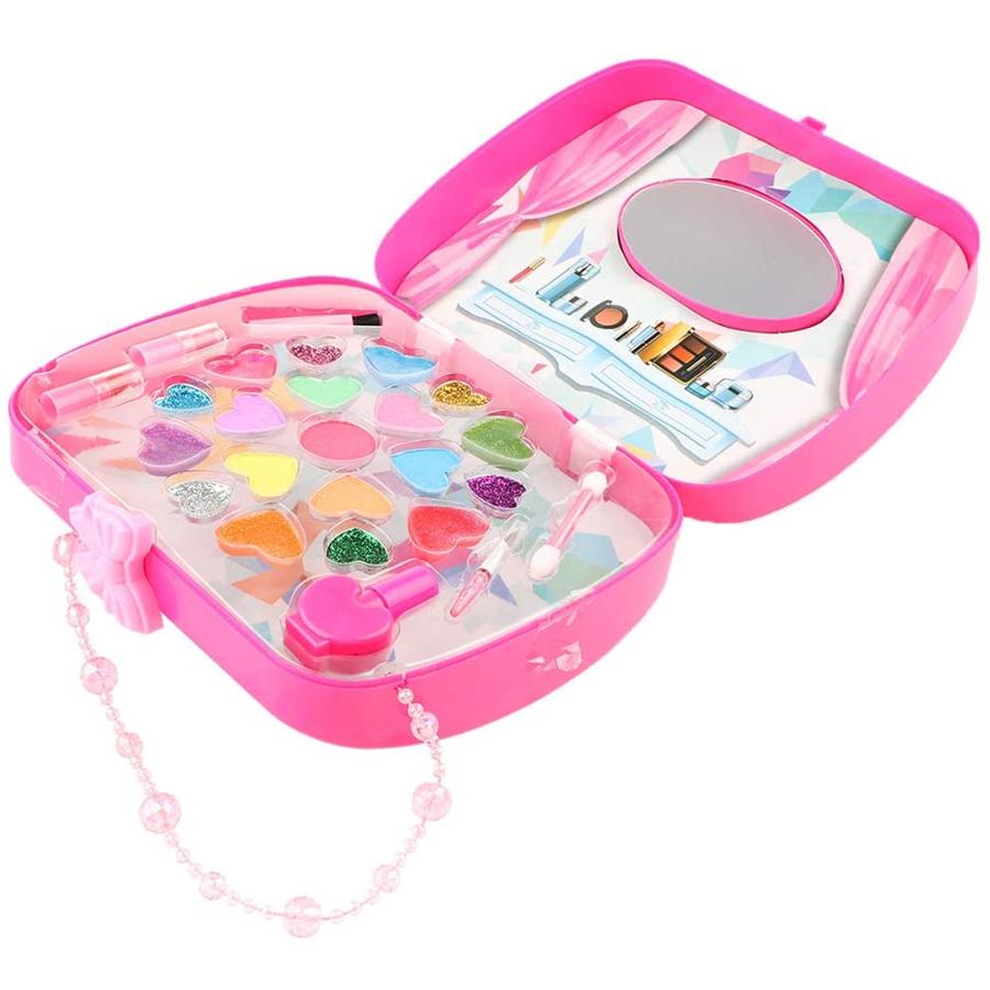 最大44 Offクーポン キッズメイクアップ メイクセット 水溶性化粧品 コスメセット 女の子 おもちゃ お化粧セット 知育玩具 おままごと ごっこ遊び メイクアップセット 海外直送 Materialworldblog Com