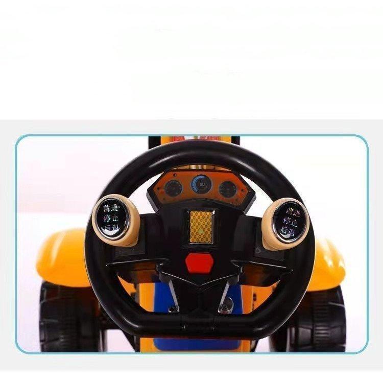 クリス乗用玩具 電動式 ショベルカー ブルドーザー 組立簡単 クリス 誕生日 パワーショベル 多機能 電動式 ショベルカー ブルドーザー 組立簡単 誕生日