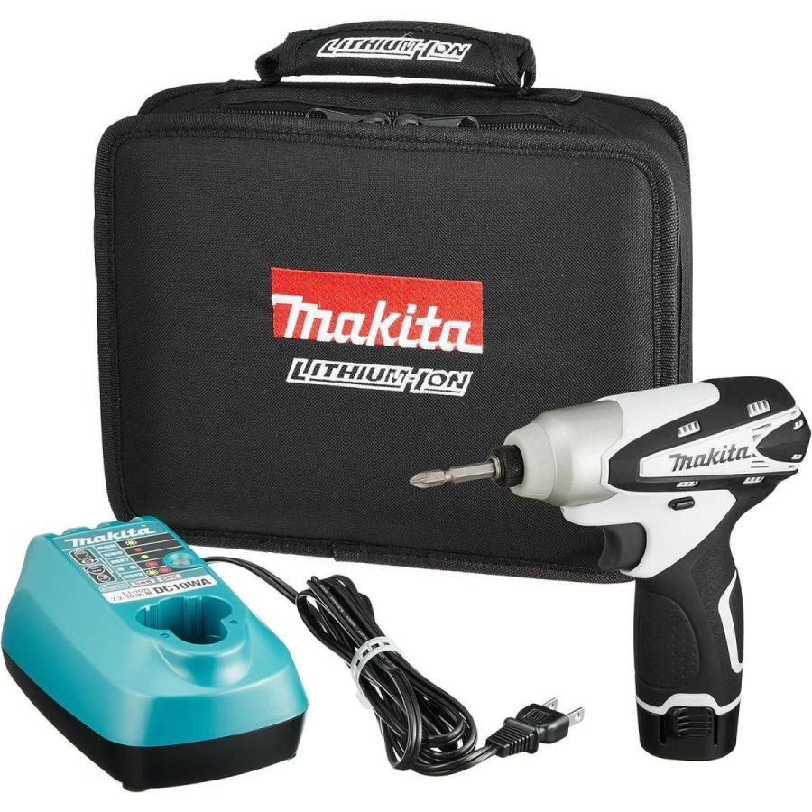 マキタ マキタ(Makita) 充電式インパクトドライバ 10.8V 小型 白
